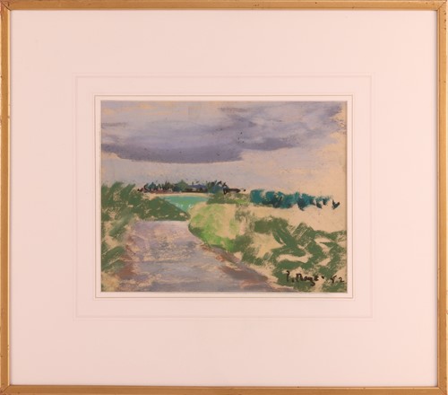 Lot 30 - Paul Maze (French 1887-1979) Path through the...