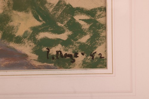 Lot 30 - Paul Maze (French 1887-1979) Path through the...