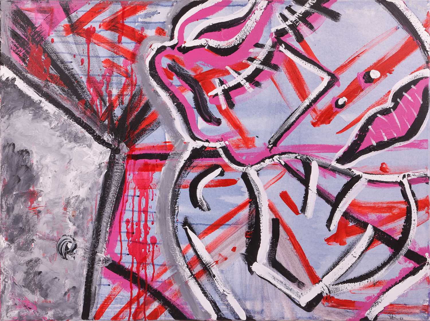 Lot 22 - RHED: Rocco Ritchie (b. 2000) Graffiti 03...