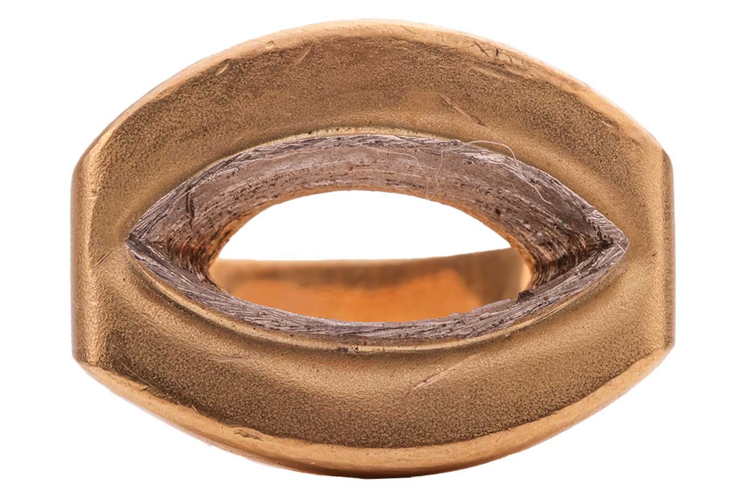 Lot 86 - A modernist ring mount (stone deficient),