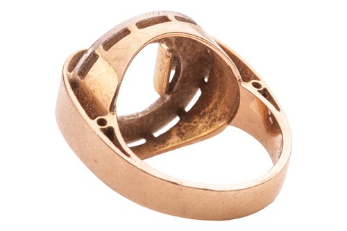 Lot 59 - A Modernist ring, comprising a white metal...