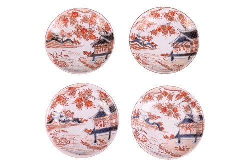 Lot 55 - An 18th-century Chinese Imari porcelain wine...