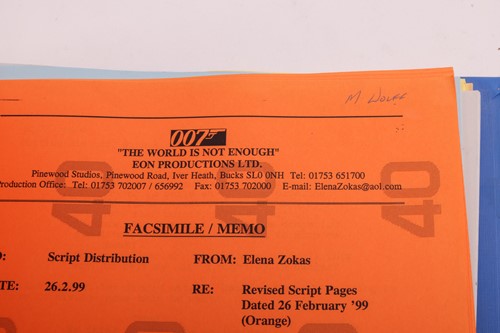 Lot 79 - The Marc Wolff Collection: James Bond: The...