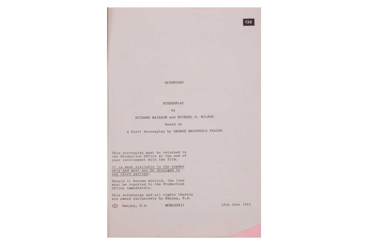 Lot 40 - The Marc Wolff Collection: James Bond:...