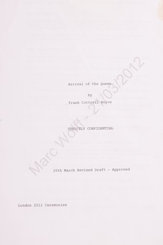 Lot 38 - James Bond & Royal Interest: The Marc Wolff...