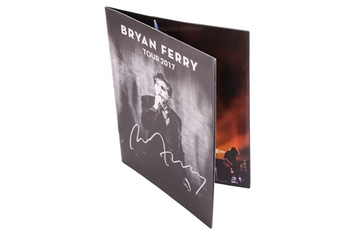 Lot 95 - Bryan Ferry: Signed Tour 2017 concert...