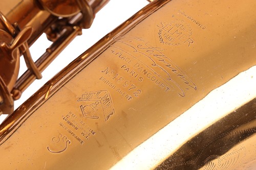 Lot 74 - James Bond: Associated Henri Selmer Baritone...