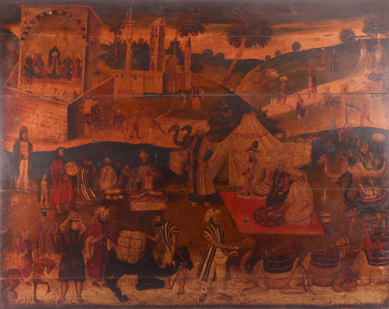 Lot 135 - European School (18th century) Scenes from the...