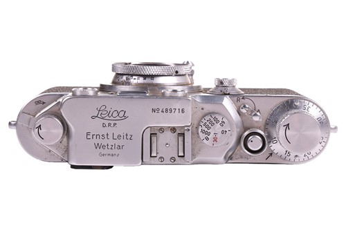 Lot 160 - A Lecia IIIc camera body, circa 1950, in a...