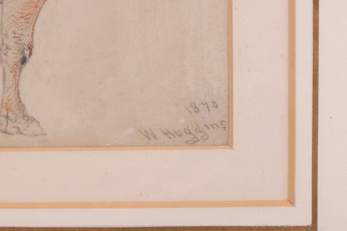 Lot 15 - William Huggins (British 1820-1884) Study of a...
