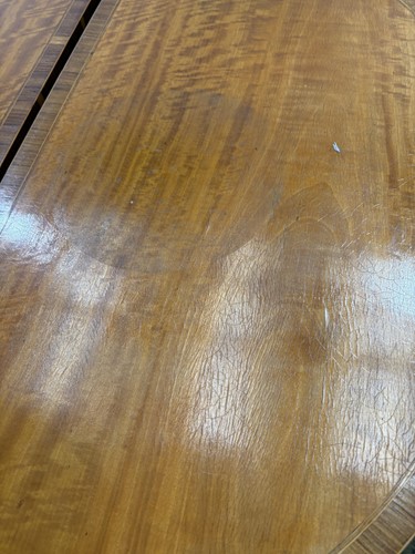 Lot 67 - A pair of Edwardian figured satinwood fold...
