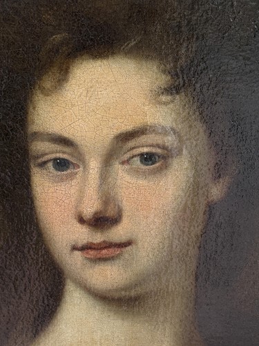 Lot 1 - Follower of Sir Peter Lely, Portrait of a lady...