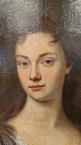 Lot 1 - Follower of Sir Peter Lely, Portrait of a lady...