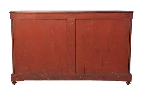 Lot 84 - A Victorian figured and accentuated walnut and...