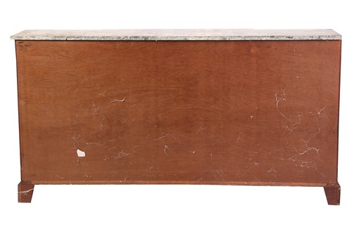 Lot 93 - A Regency style mahogany breakfront...