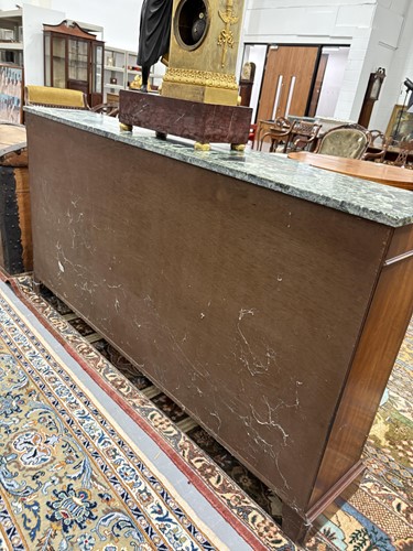 Lot 93 - A Regency style mahogany breakfront...