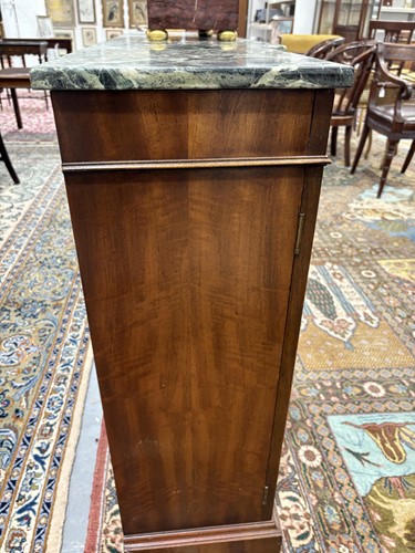 Lot 93 - A Regency style mahogany breakfront...