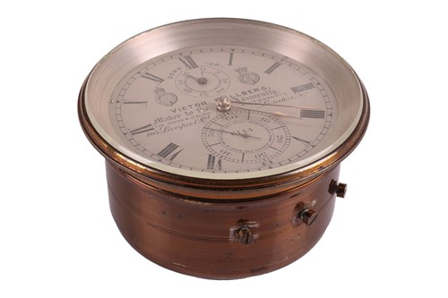 Lot 132 - A late 19th century Victor Kullbery 56 hour...