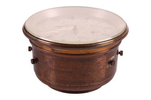 Lot 132 - A late 19th century Victor Kullbery 56 hour...