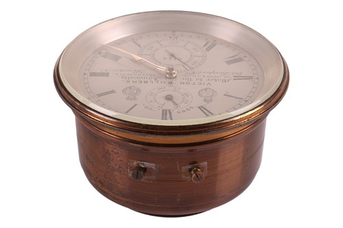 Lot 132 - A late 19th century Victor Kullbery 56 hour...