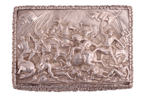 Lot 275 - A George IV silver snuff box, by John...