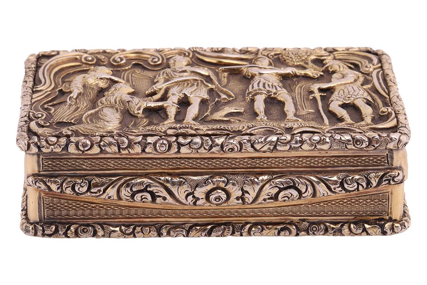 Lot A George IV silver snuff box, by John...