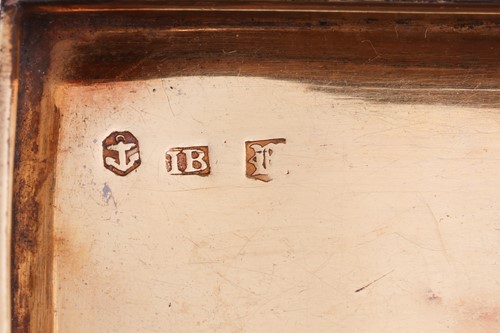 Lot A George IV silver snuff box, by John...