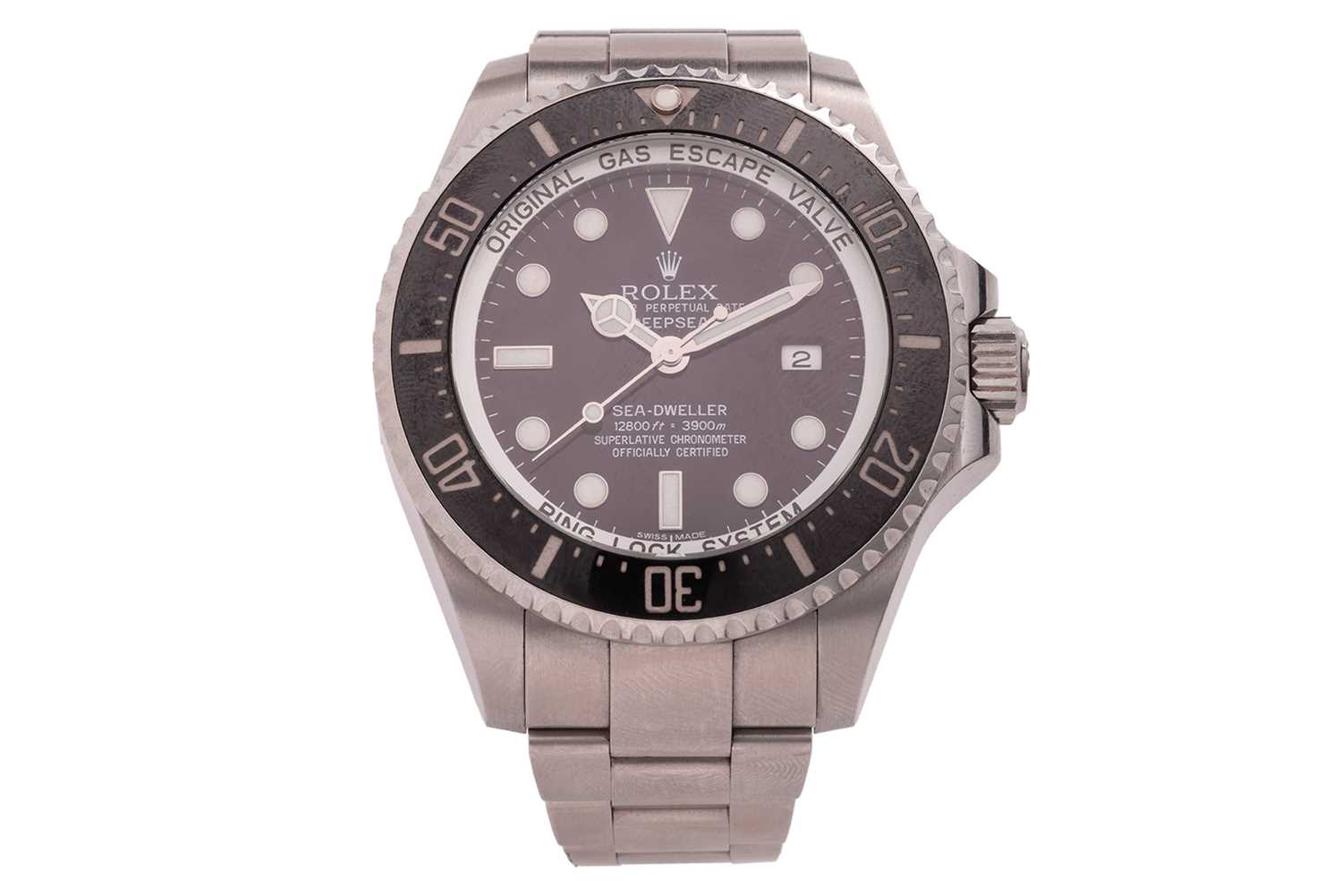 Lot 285 - Rolex Sea Dweller Deepsea Reference: 116660...