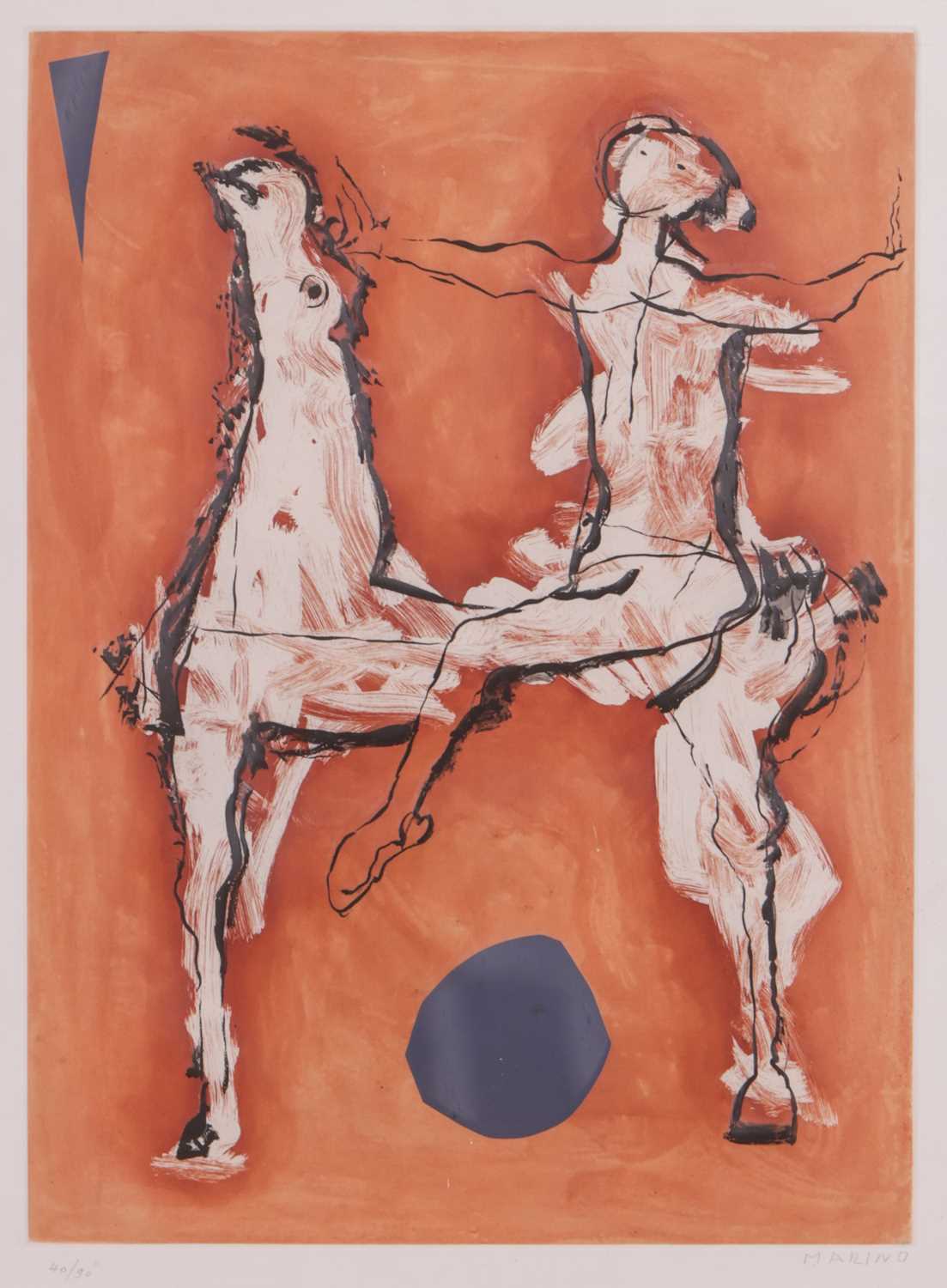 Lot 30 - Marini Marino (Italian 1901-1980) Giocondo,...