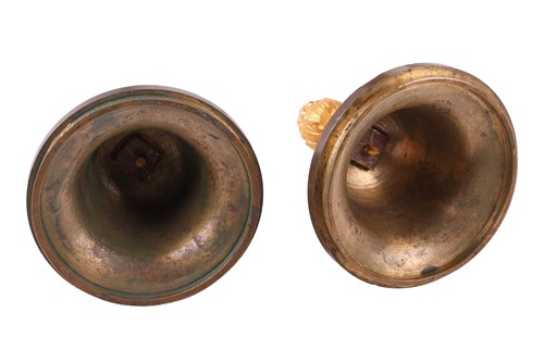 Lot 113 - A fine pair of French Empire bronze, gilt...
