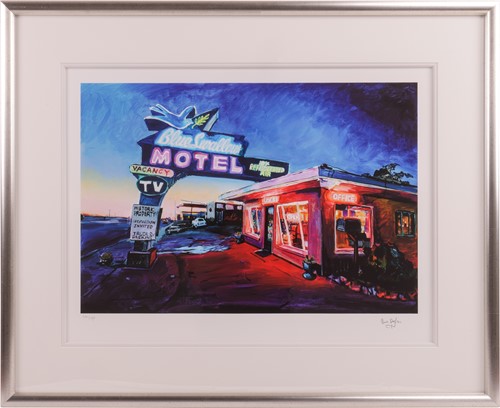 Lot 63 - Bob Dylan (American b.1941) Blue Swallow Motel,...