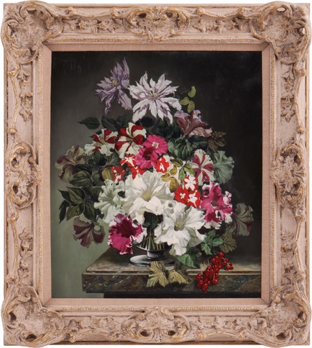 Lot 6 - Bennett Oates (British 1928-2009) 'Red And...