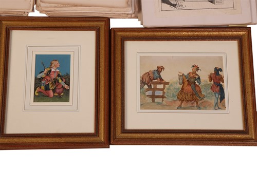 Lot 34 - After James Westall, Scenes from Shakespeare,...