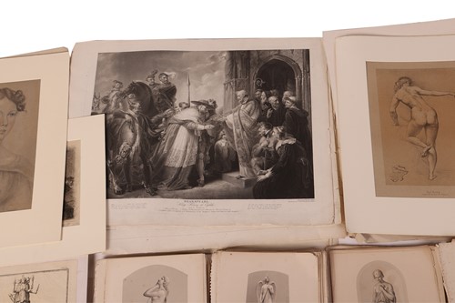 Lot 34 - After James Westall, Scenes from Shakespeare,...
