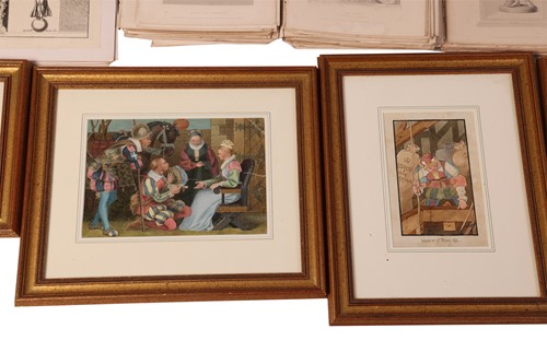 Lot 34 - After James Westall, Scenes from Shakespeare,...