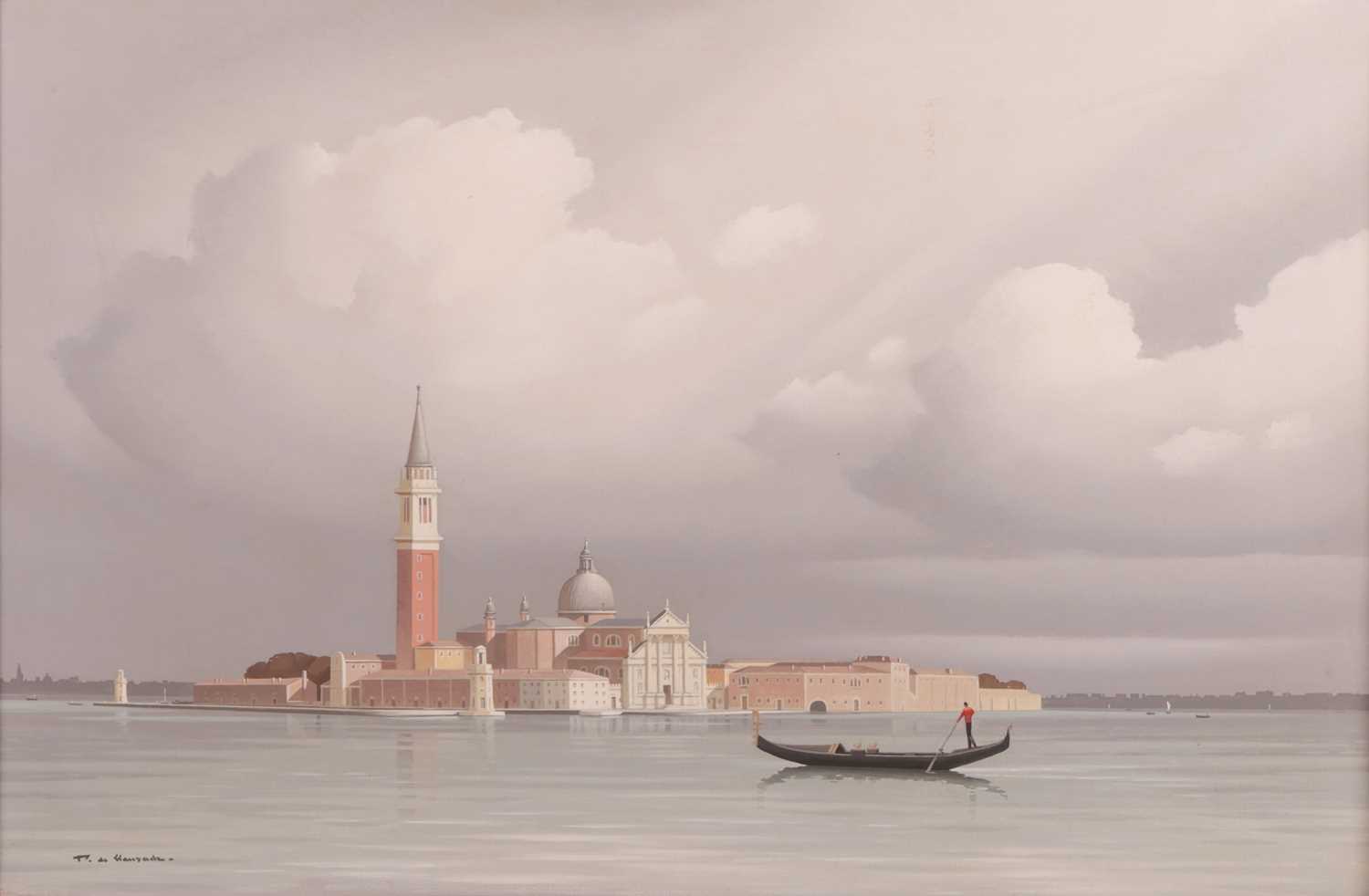 Lot 4 - Pierre de Clausade (French 1910-1976) 'Ile St...
