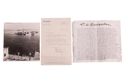 Lot 4 - Pierre de Clausade (French 1910-1976) 'Ile St...