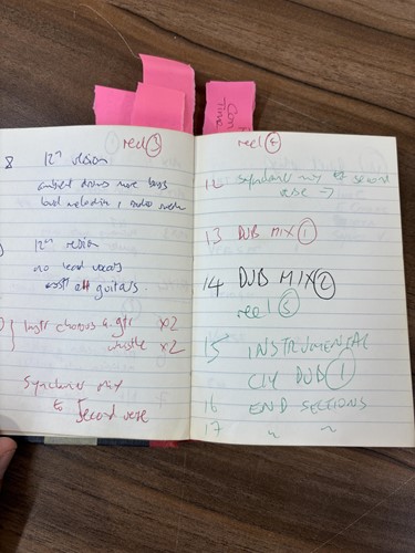 Lot 57 - Depeche Mode: a notebook relating to the 1983 '...