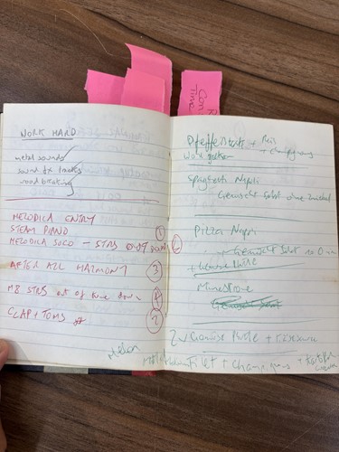 Lot 57 - Depeche Mode: a notebook relating to the 1983 '...