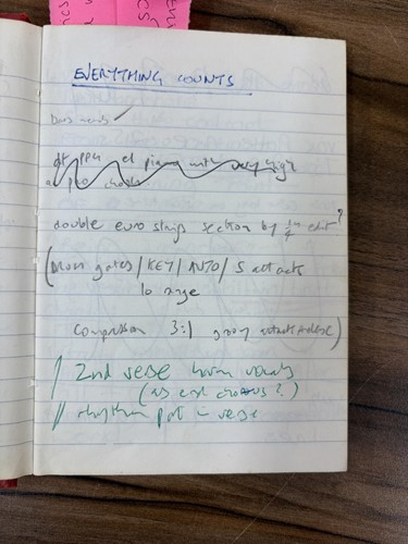 Lot 57 - Depeche Mode: a notebook relating to the 1983 '...