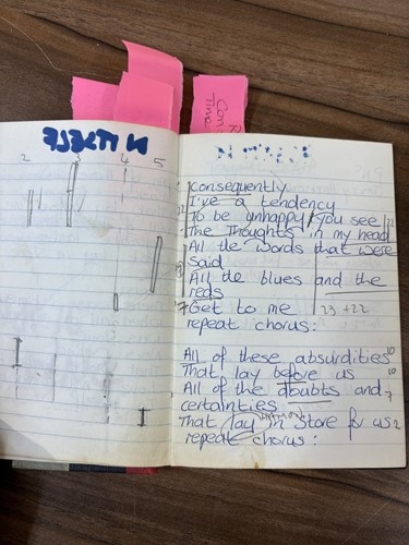 Lot 57 - Depeche Mode: a notebook relating to the 1983 '...