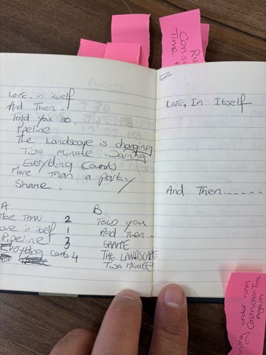 Lot 57 - Depeche Mode: a notebook relating to the 1983 '...
