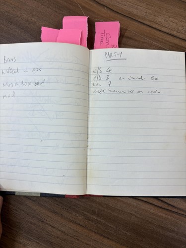 Lot 57 - Depeche Mode: a notebook relating to the 1983 '...