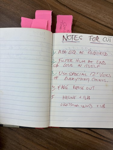 Lot 57 - Depeche Mode: a notebook relating to the 1983 '...