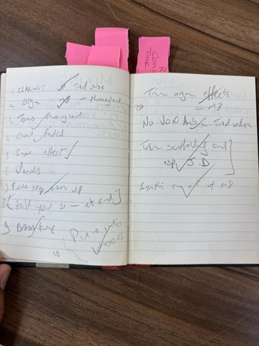 Lot 57 - Depeche Mode: a notebook relating to the 1983 '...
