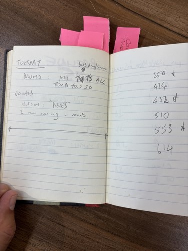 Lot 57 - Depeche Mode: a notebook relating to the 1983 '...