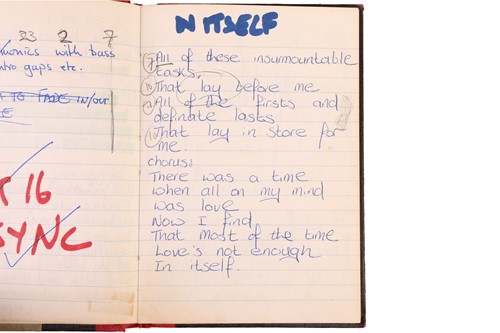 Lot 57 - Depeche Mode: a notebook relating to the 1983 '...