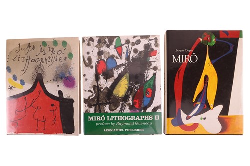 Lot 25 - Michel Leiris and Fernand Mourlot: Joan Miró,...
