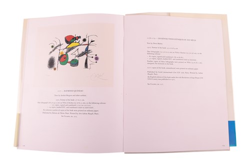 Lot 25 - Michel Leiris and Fernand Mourlot: Joan Miró,...