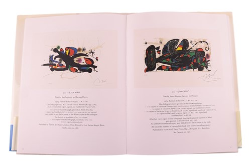 Lot 25 - Michel Leiris and Fernand Mourlot: Joan Miró,...